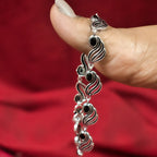Dharohar – Aanchal Anklet | Oxidised German Silver Heritage Payal for Women